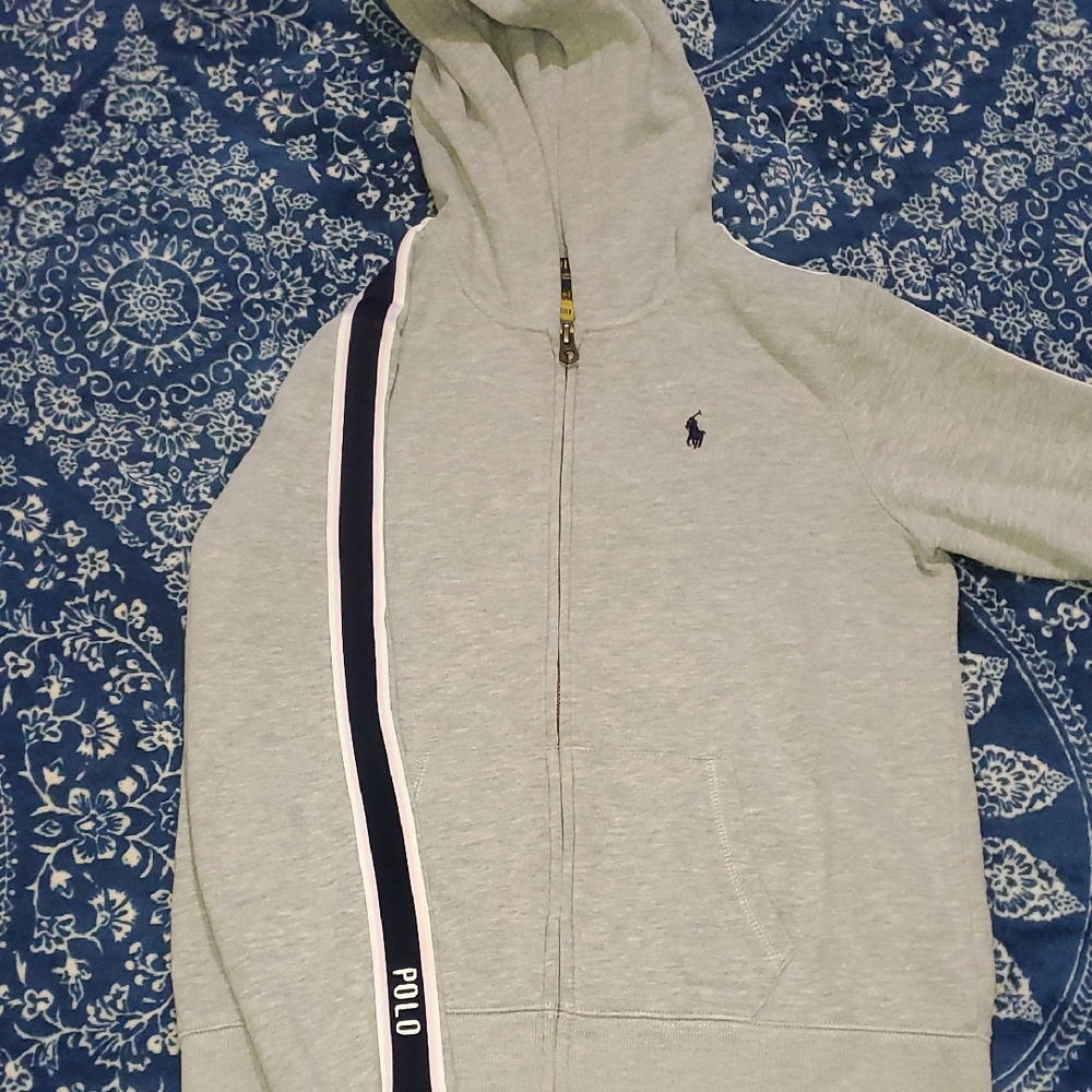 Polo by Ralph Lauren Light Gray Hoodie